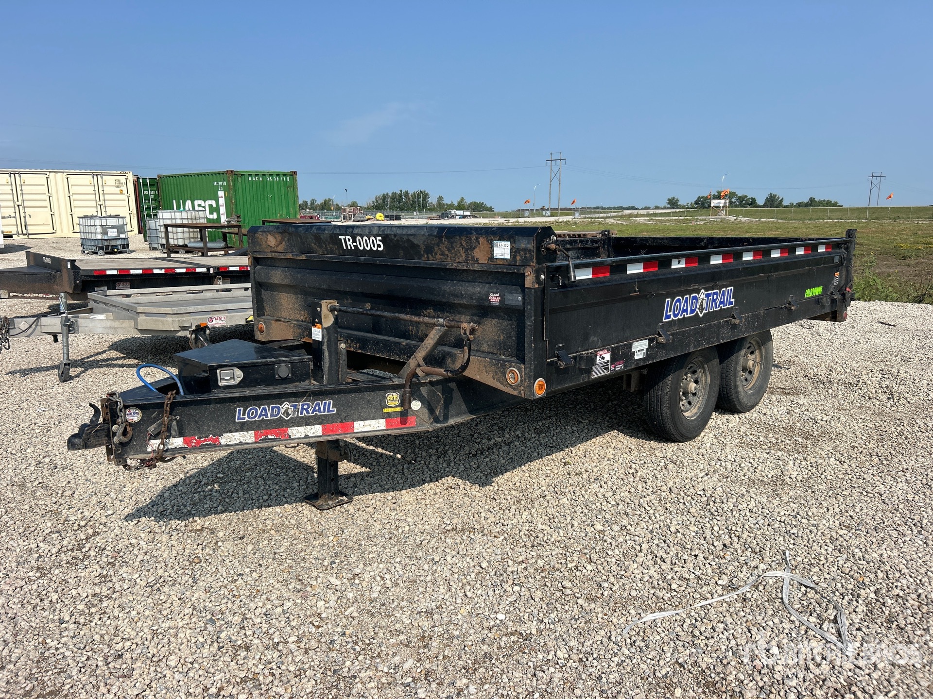 2024 Load Trail DZ961414K 14 ft T/A Dump Utility Trailer