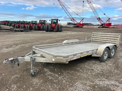 2024 Aluma ALUL7816BY 16 ft T/A Equipment Trailer