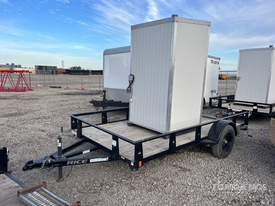 2025 Rice RS7612 12 ft S/A Utility Trailer