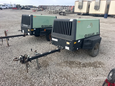 2011 Sullair 185 185 cfm Mobile Air Compressor