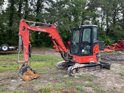 2023 Kubota KX033-4R3A Mini Excavator (Inoperable)