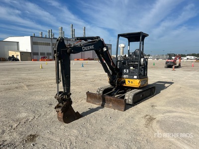 2018 John Deere 30G Mini Excavator