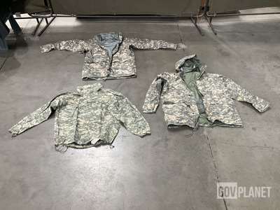 (18) Wet Weather Jackets, (2) Wet Weather Parkas & (63) Cold Weather Parkas