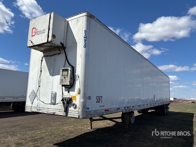 2007 Utility 53 ft x 102 in T/A Heated Van Trailer