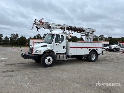 2015 Terex C4047 on 2016 Freightliner M2 106 4x4 Digger Derrick Truck
