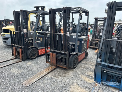 2021 Toyota 8FBCU25 4800 lb Electric Forklift