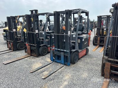2021 Toyota 8FBCU25 4800 lb Electric Forklift