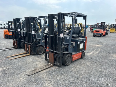 2021 Toyota 8FBCU25 4800 lb Electric Forklift