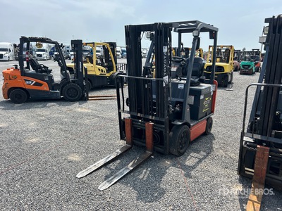 2021 Toyota 8FBCU25 4800 lb شاحنة رفع كهربائية