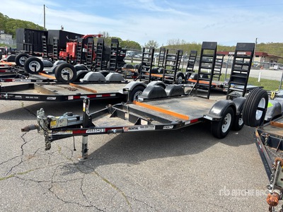 2022 Pratt CP0510 5195 lb 10 ft T/A Remolque Portamaquinaria