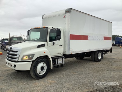 2014 Hino 268 4x2 Van Truck