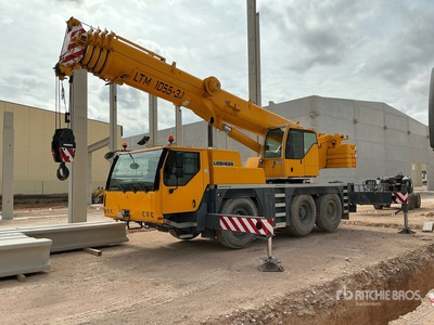 2006 Liebherr LTM1055-3.1 55 ton 6x6x6 Ruw Terrein Kraan