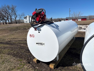 2021 Westeel 1000 gal Fuel Tank