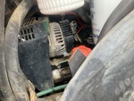 Engine with A/C Compressor