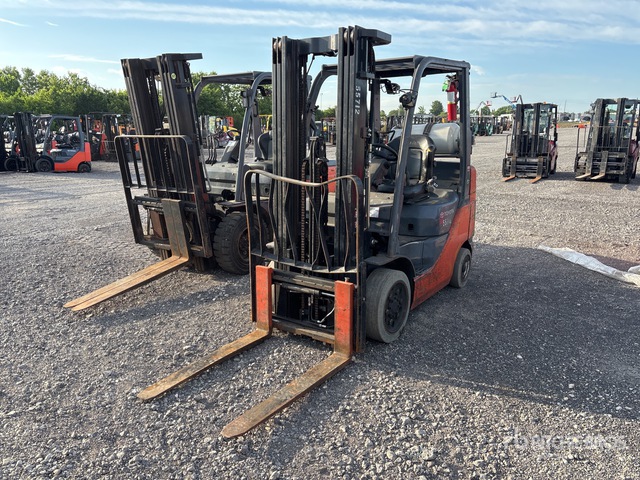 2019 Toyota 8FGCU25 4500 lb Cushion Tire Forklift