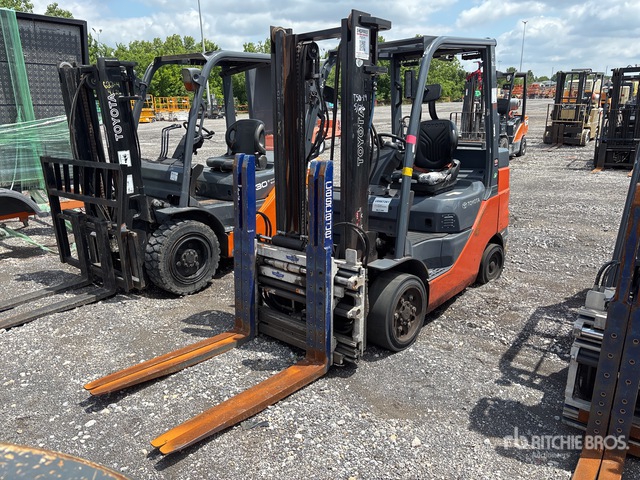 2022 Toyota 50-8FGCU32 5150 lb Cushion Tire Forklift