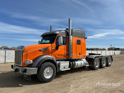 2020 Peterbilt 567 8x6 Heavy Haul Tracteur Routier Couchette