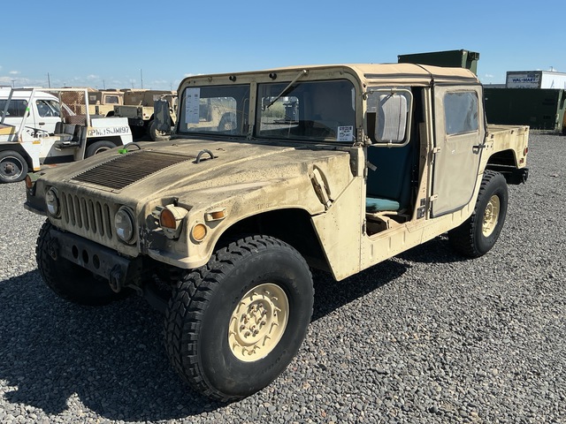 AM General M1097R1 HMMWV 4 Door Soft Top w/Truck Body