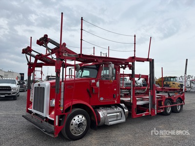 2017 Peterbilt 365 6x4 Car Carrier Truck