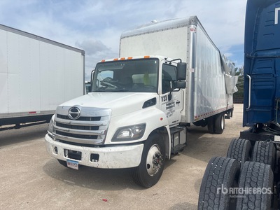 2020 Hino 268 4x2 Van Truck (Inoperable)