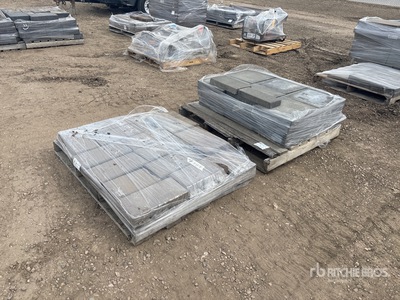 Quantity of (30) 15 in x 15 in x 60 mm Slabs Charcold