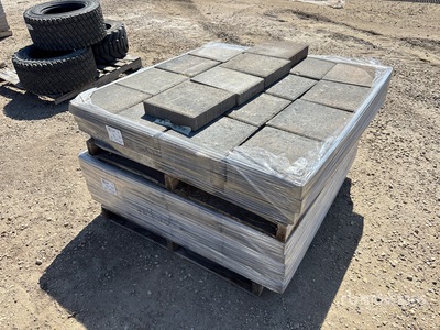 Quantity of (130) 12 in x 12 in x 60 mm Stone