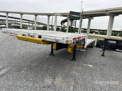 2007 Reitnouer 48 ft T/A Spread Axle Single Drop Step Deck Trailer