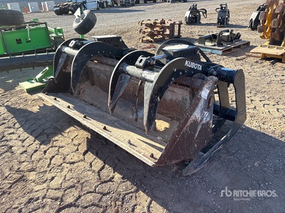 Kubota 80 in Rake Attachment