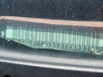 Frame Stamp Serial Number/VIN Photo