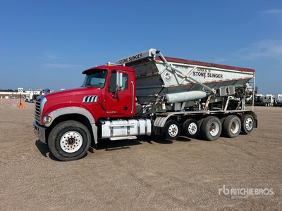 Dahms Ultra XL 18 on 2014 Mack GU713 12x4 ストーンスリンガー