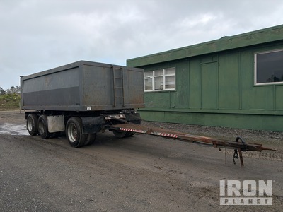 1996 Hamelex 5.2 m 3/Axle Remolque banera