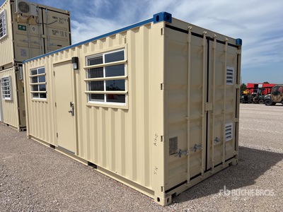 20 ft Standard Office Opslag container (Unused)
