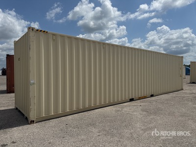 2026 40 ft High Cube Container per stoccaggio
