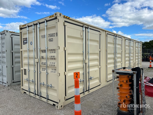 2026 40 ft High Cube Multi-Door Storage Container