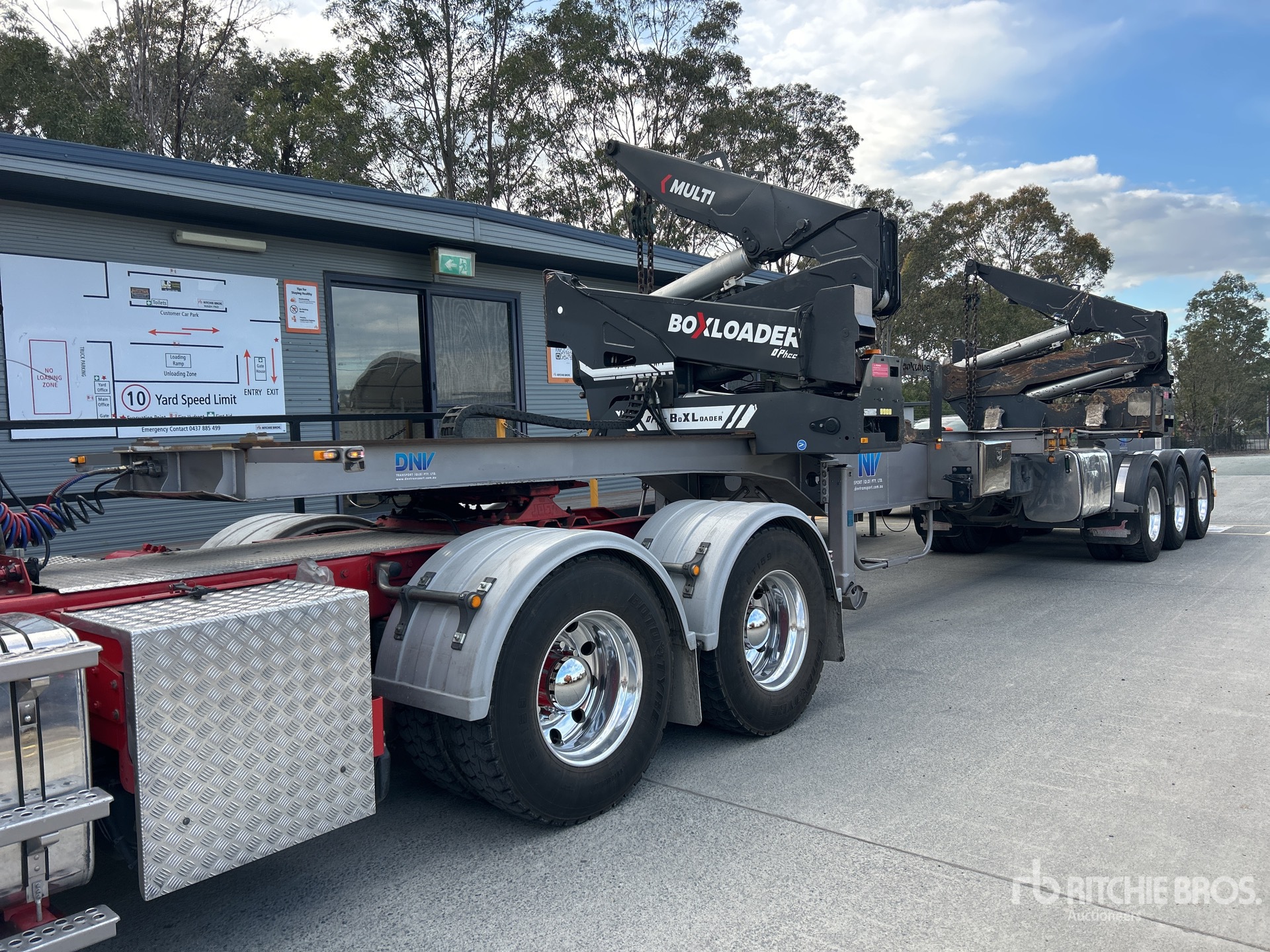 2018 Ophee Tri/A Container Trailer