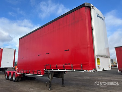 2001 MaxiTrans 8.3 m Tri/A B-Double Lead Step Deck Remolque con Lona
