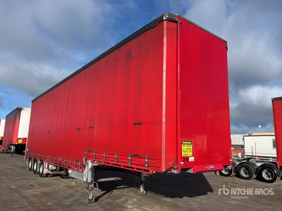 2006 Krueger 13 m Tri/A Step Deck Remolque con Lona