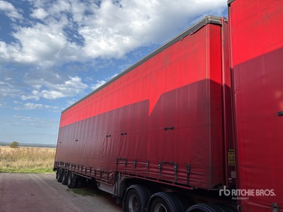 2006 MaxiTrans 12.9 m Tri/A Step Deck Curtain Side Trailer