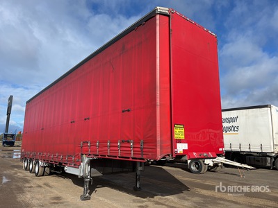 2006 Krueger 13 m Tri/A Step Deck Remolque con Lona
