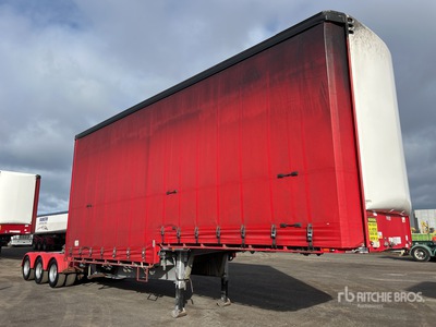 2004 MaxiTrans 8.3 m Tri/A B-Double Lead Step Deck Remolque con Lona