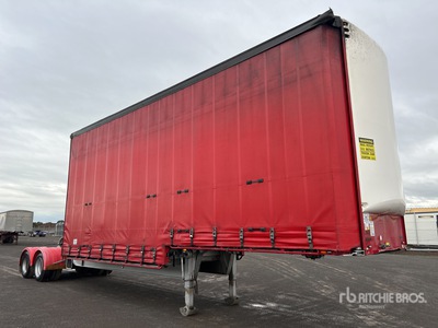 2004 MaxiTrans 8.2 m Bogie/A B-Double Lead Step Deck Remolque con Lona