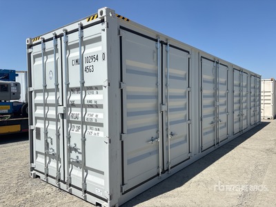 2025 40 ft High Cube Multi-Door Contenedor de almacenamiento