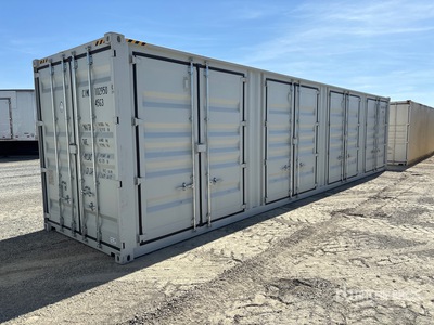 2025 40 ft High Cube Multi-Door Storage Container
