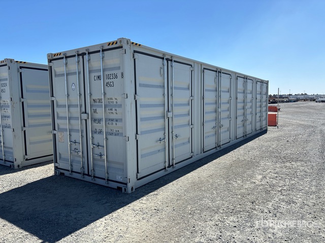 2025 40 ft High Cube Multi-Door Storage Container
