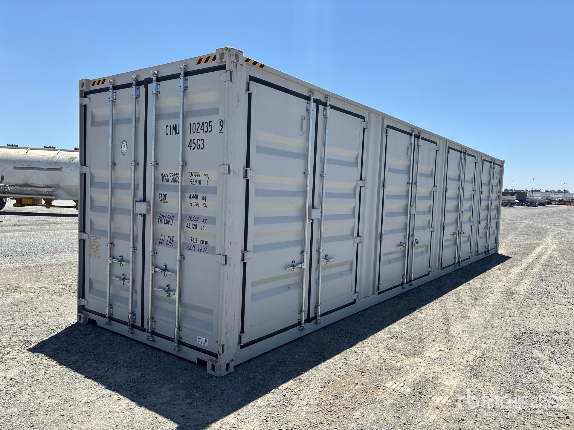 2025 40 ft High Cube Multi-Door Storage Container