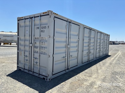2025 40 ft High Cube Multi-Door Storage Container