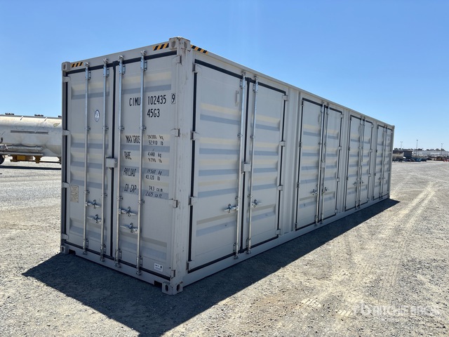 2025 40 ft High Cube Multi-Door Storage Container