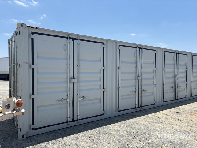 2025 40 ft High Cube Multi-Door Storage Container