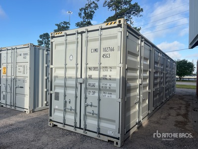 2025 40 ft High Cube Multi-Door Storage Container