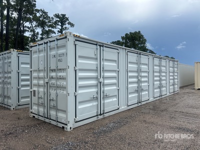 2025 40 ft High Cube Multi-Door Storage Container